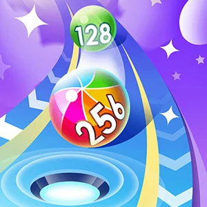 2048 Run Gorgeous Balls - free online game screenshot at Uiwnd
