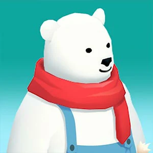 Idle Bear Island Polar Tycoon - free online game screenshot at Uiwnd