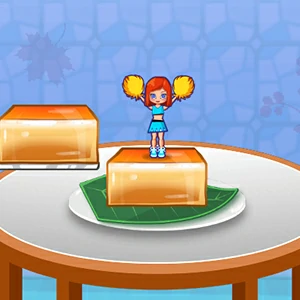 Jumping Girl - free online game screenshot at Uiwnd